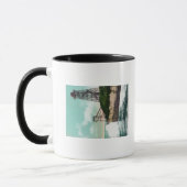 Wave MotorSanta Cruz（カリフォルニア州） マグカップ (左)