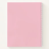 Wave No. 3 - Notebook (Ballet Pink) ノートブック (裏面)