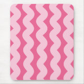 Wave No. 4 - Mouse Pad (Hot Pink) マウスパッド (正面)