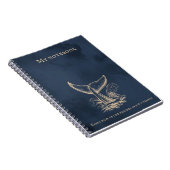 Wave Notebook – ノート用インスパイア海ジャーナル ノートブック (右側)