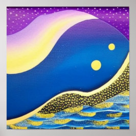 Wave of Colorsポスター ポスター