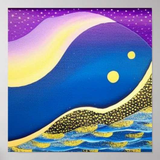 Wave of Colorsポスター ポスター (正面)