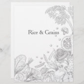 Wave of Veggiesグレー – レシピカテゴリ (正面/裏面)