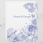 Wave of Veggies Blue -レシピカテゴリ (正面/裏面)