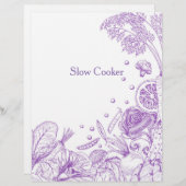 Wave of Veggies Purple -レシピカテゴリ (正面/裏面)