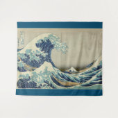 Wave off Kanagawa素晴らし by Hokusai GalleryHD タペストリー (正面(横))