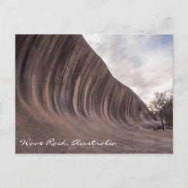 Wave Rock Australiaポストカード ポストカード