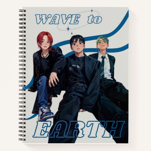 Wave to Earthファナルト ノートブック (正面)