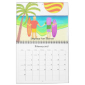 Wave Watchsカレンダー カレンダー (2月 2027)