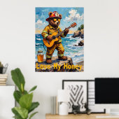 Wavefront Ballad: Bear of the Sea ポスター (ホームオフィス)