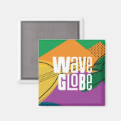 WaveGlobe マグネット (正面/裏面)