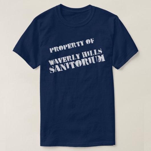 Waverly Hills Sanatorium Halloween T Novelty Graph Tシャツ (デザイン正面)