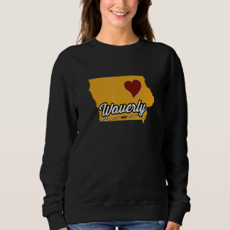 WAVERLY IOWA IA USA  Cute Souvenir Merch  US City  スウェットシャツ