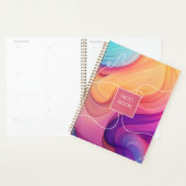 Wavesノート鮮やか プランナー手帳 (ディスプレー)