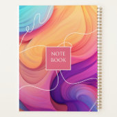 Wavesノート鮮やか プランナー手帳 (裏面)