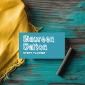 Waves素朴タイポグラフィ名刺の作成 名刺