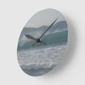 WAVES ラウンド壁時計 (傾斜)