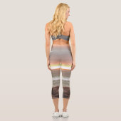 Waves and Boulders 0893 カプリレギンス (裏面)