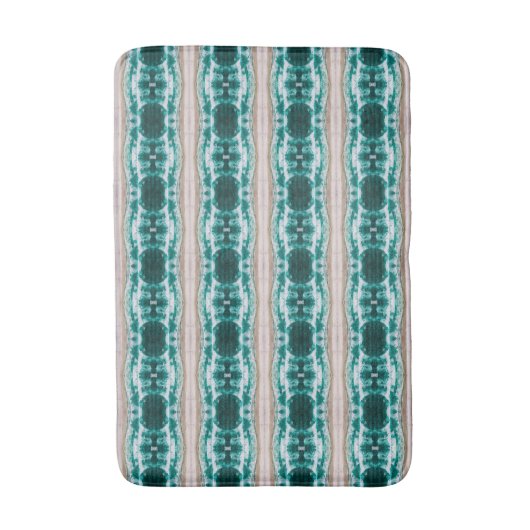 Waves crashing on a sandy beach M-size pattern バスマット (正面縦)