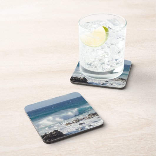 Waves In Maui, Hawaii Landscape コースター (右側)