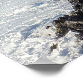 Waves In Maui, Hawaii Landscape ポスター (角)