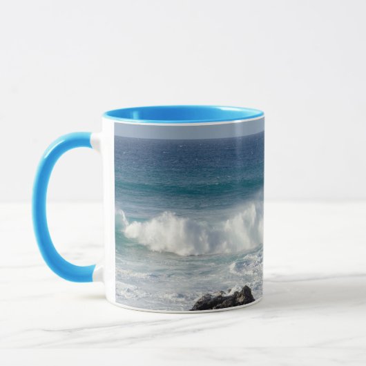 Waves In Maui, Hawaii Landscape マグカップ (左)