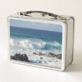 Waves In Maui, Hawaii Landscape メタルランチボックス (裏面)
