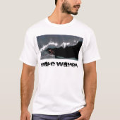 Waves Men's Pipelineの性能をマイクロファイバーにする Tシャツ (正面)