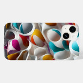Waves of Color Geometry Case-Mate iPhoneケース (裏面 (横))
