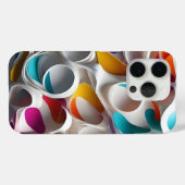Waves of Color Geometry Case-Mate iPhoneケース (裏面 (横))