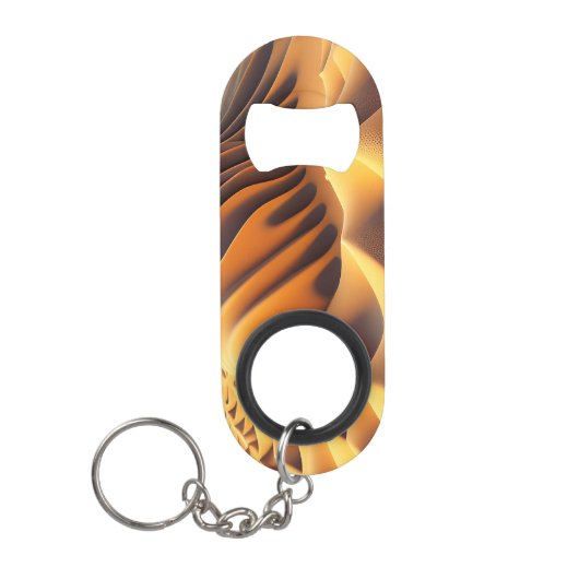 Waves of Gold キーホルダー栓抜き (正面)