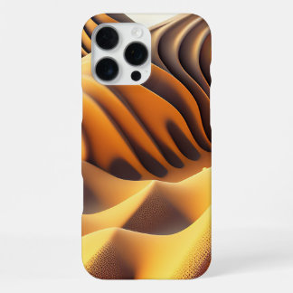 Waves of Gold iPhone 16 Pro Maxケース