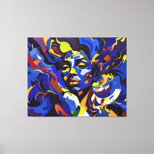 Waves of Self キャンバスプリント (正面)