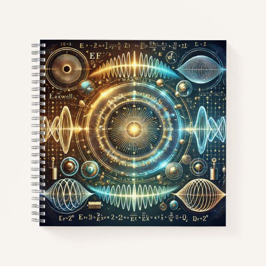 Waves & Quantum Energy ノートブック (正面)