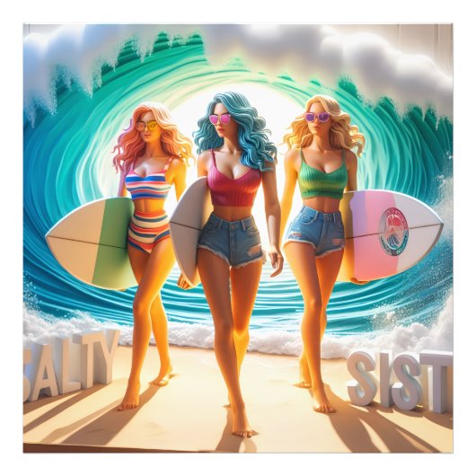 Waves & Wanderlust コレクション フォトプリント (正面)