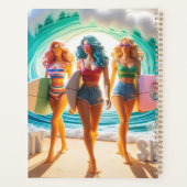 Waves & Wanderlust コレクション プランナー手帳 (裏面)