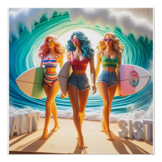 Waves & Wanderlust コレクション ポスター (正面)
