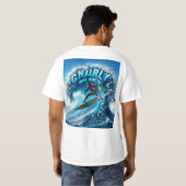 Waves & Wanderlust コレクション Tシャツ (裏面フル)