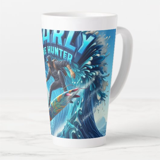 Waves & Wanderlust Collection カフェラテマグ (右アングル)