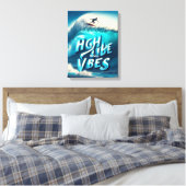 Waves & Wanderlust Collection キャンバスプリント (インサイチュ (寝室))