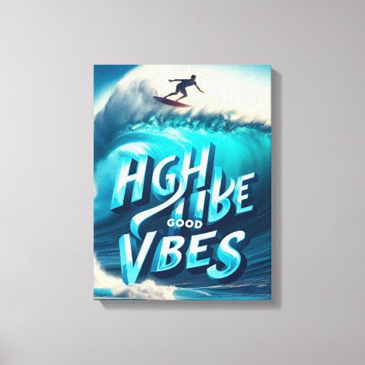 Waves & Wanderlust Collection キャンバスプリント (正面)