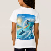 Waves & Wanderlust Collection スウェットシャツ (裏面)