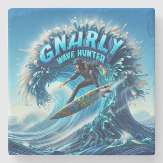 Waves & Wanderlust Collection ストーンコースター (正面)