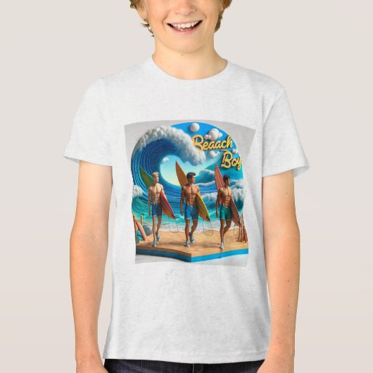 Waves & Wanderlust Collection トライブレンドＴシャツ (正面)