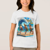 Waves & Wanderlust Collection トライブレンドＴシャツ (正面)