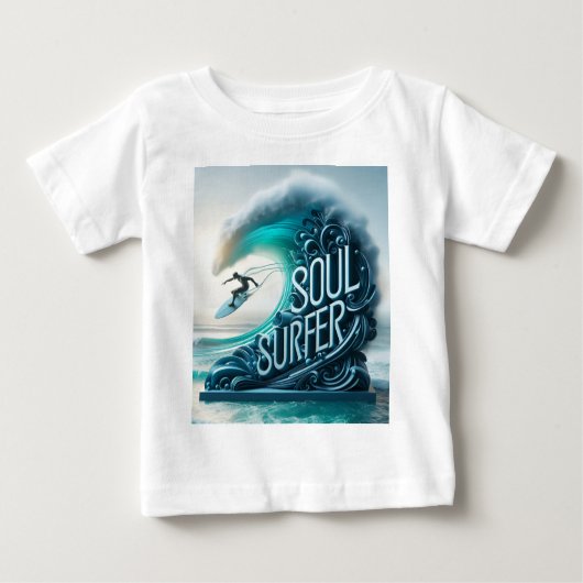 Waves & Wanderlust Collection ベビーTシャツ (正面)