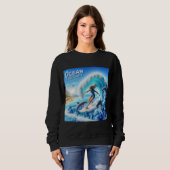 Waves & Wanderlust Collection Sweatshirt スウェットシャツ (正面フル)