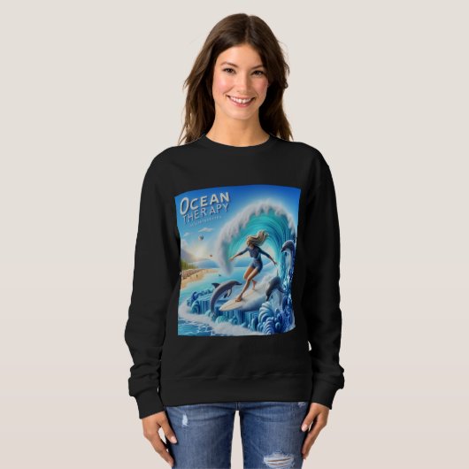 Waves & Wanderlust Collection Sweatshirt スウェットシャツ (正面フル)