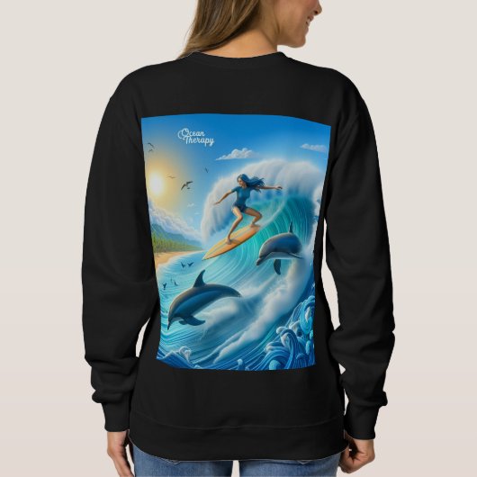 Waves & Wanderlust Collection Sweatshirt スウェットシャツ (裏面)