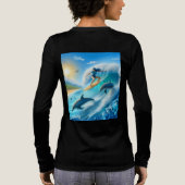 Waves & Wanderlust Collection Sweatshirt トライブレンドＴシャツ (背面)